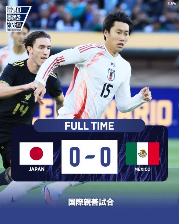 苦主！日本队已经29年没能击败墨西哥，上一次取胜还要追溯到96年